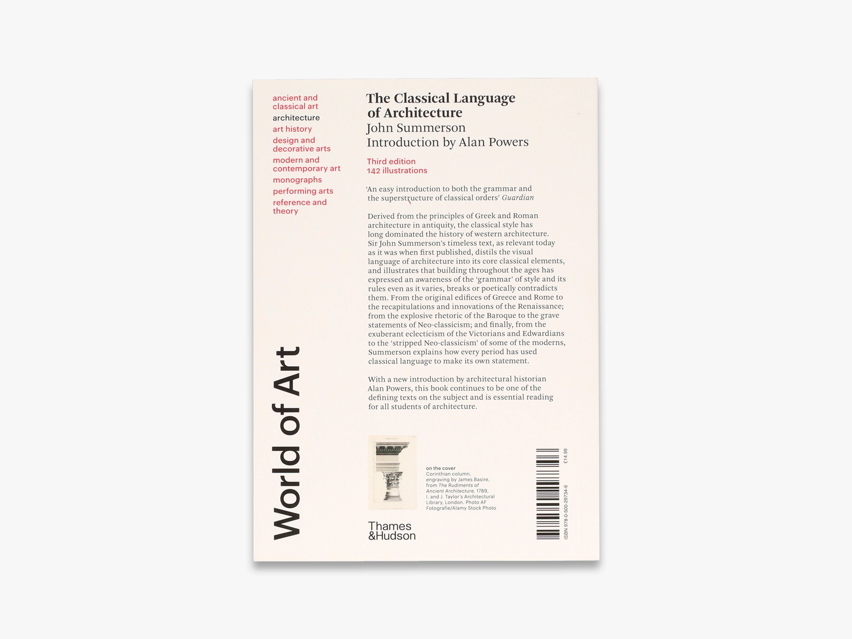 The Classical Language of Architecture