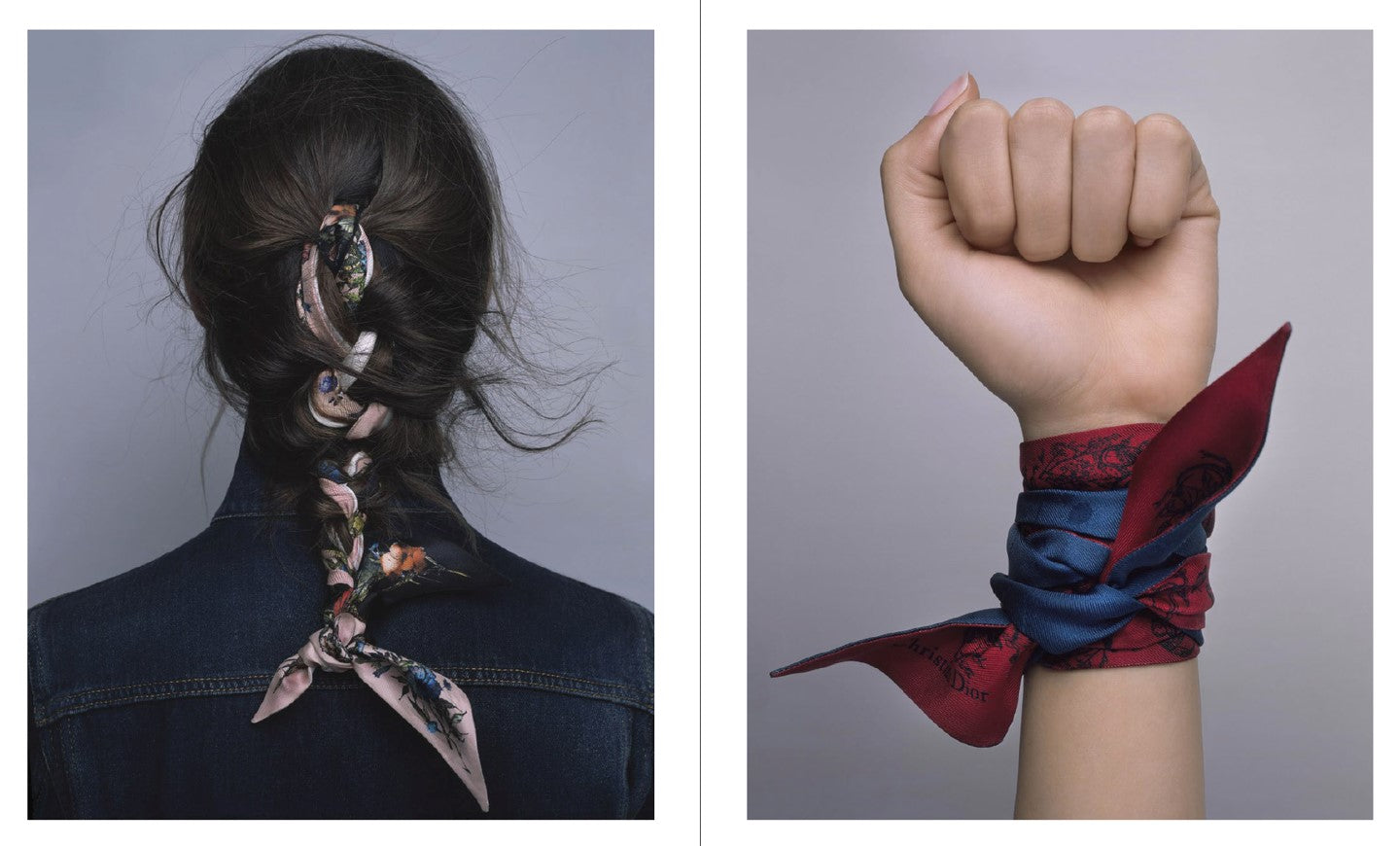Dior Scarves. Fashion Stories.