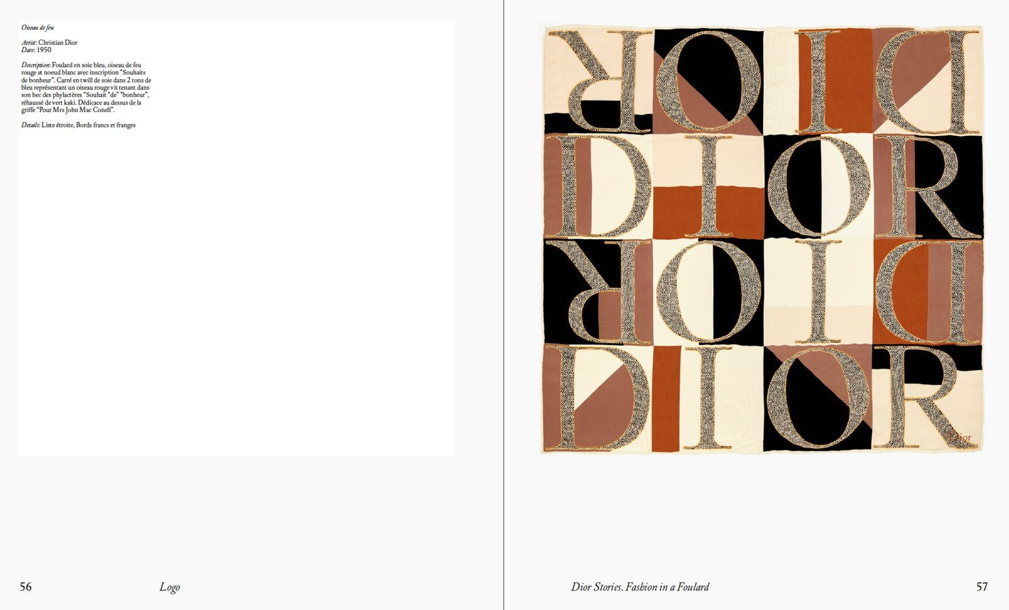 Dior Scarves. Fashion Stories.