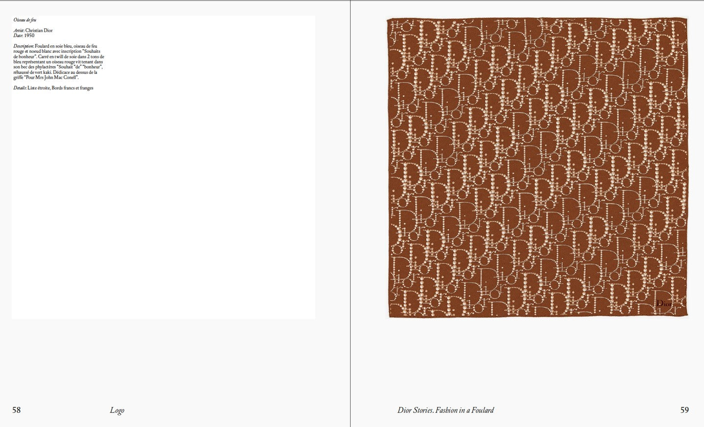 Dior Scarves. Fashion Stories.