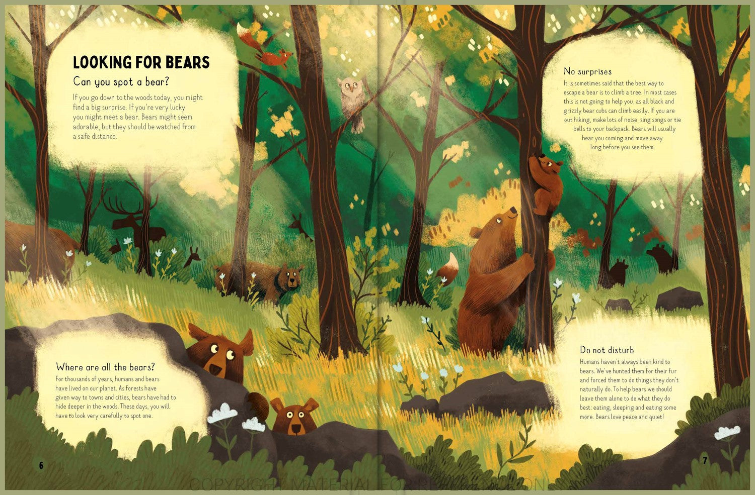 Do bears poop in the woods?