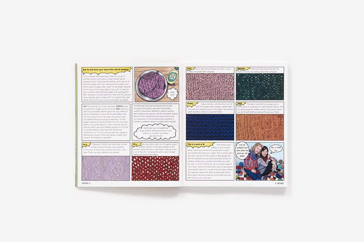 Knitstrips: The World’s First Comic-Strip Knitting Book