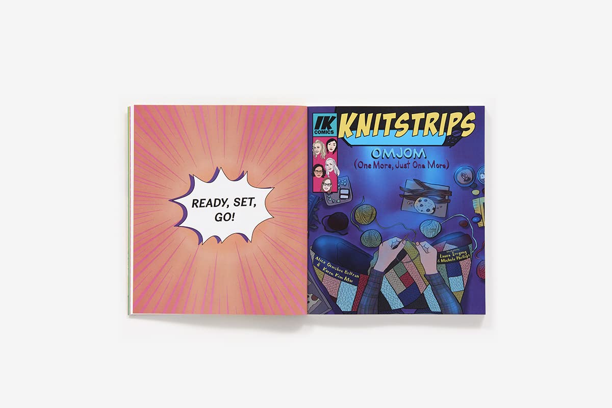 Knitstrips: The World’s First Comic-Strip Knitting Book