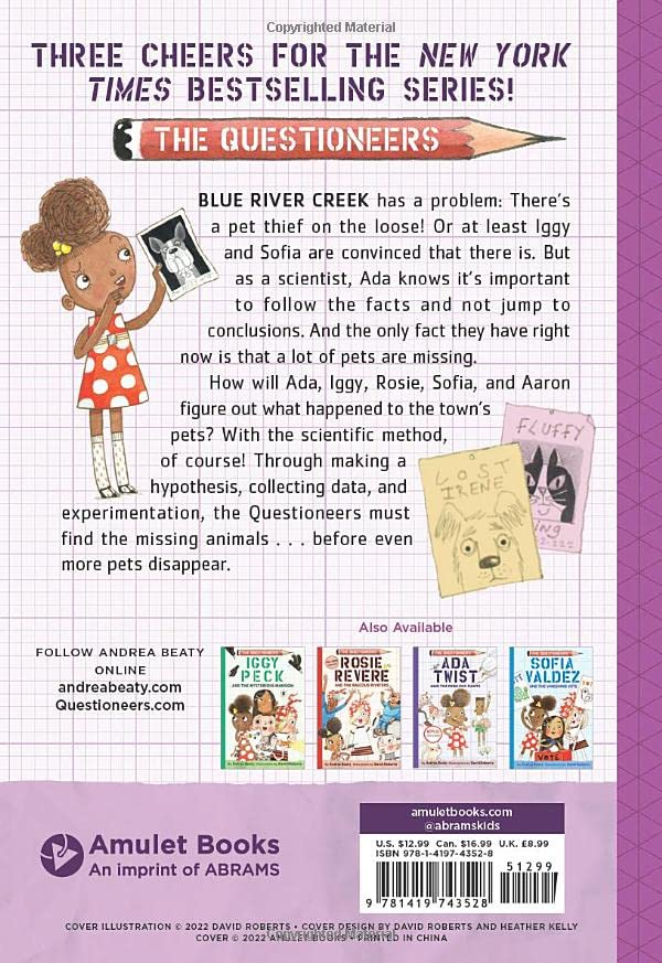 Ada Twist and the Disappearing Dogs: (The Questioneers Book #5)