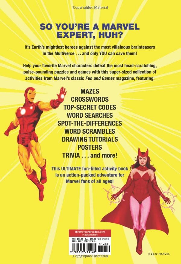 Marvel Big Book of Fun and Games