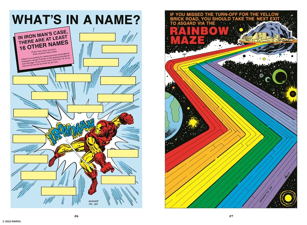 Marvel Big Book of Fun and Games