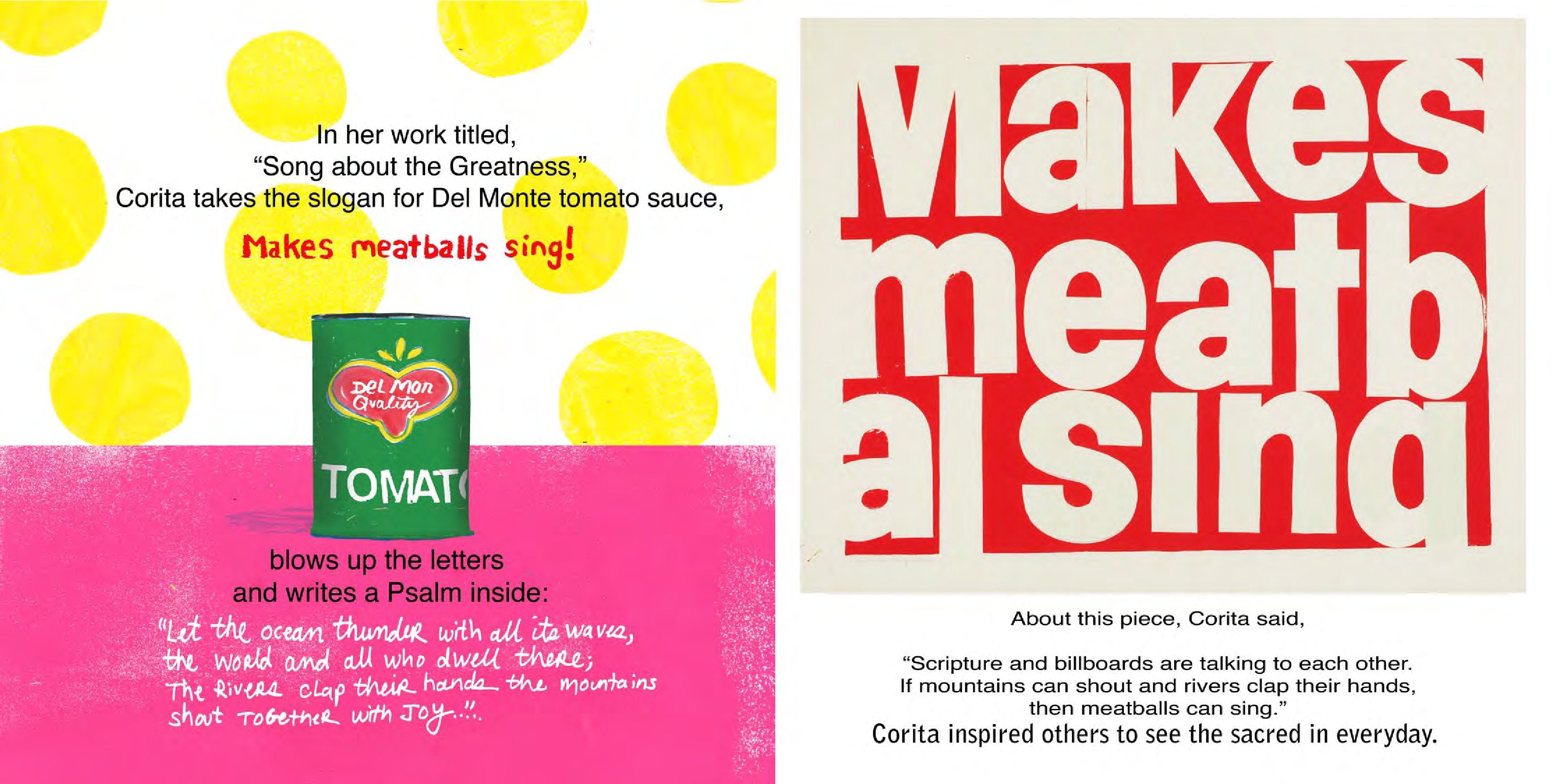 Make Meatballs Sing: The Life and Art of Corita Kent