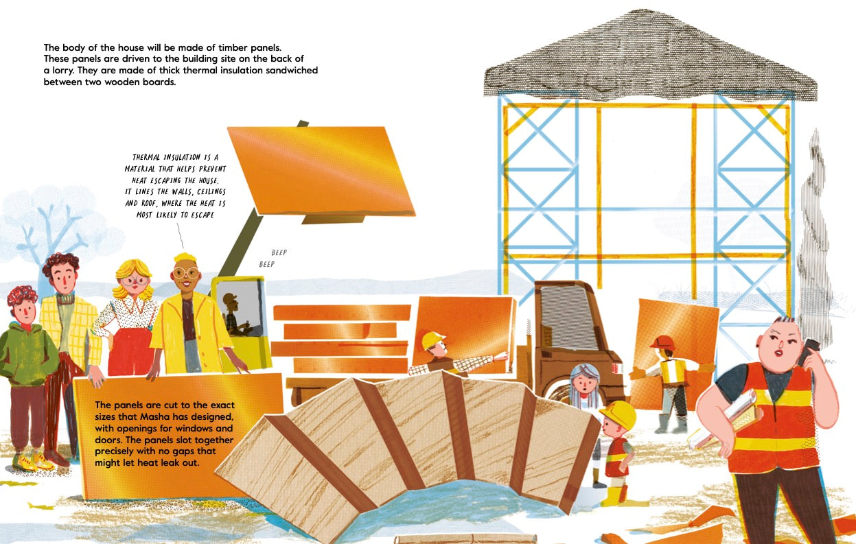 The Mellons Build a House
