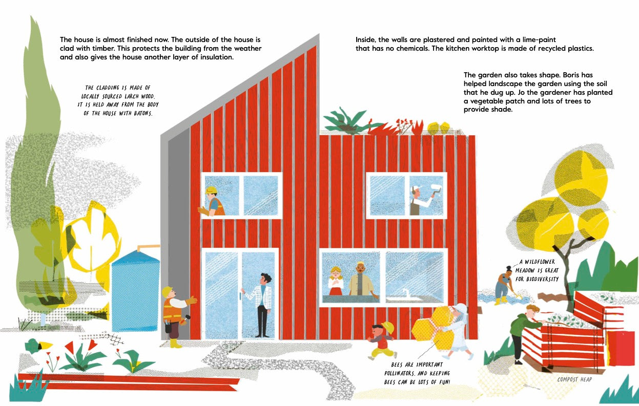 The Mellons Build a House