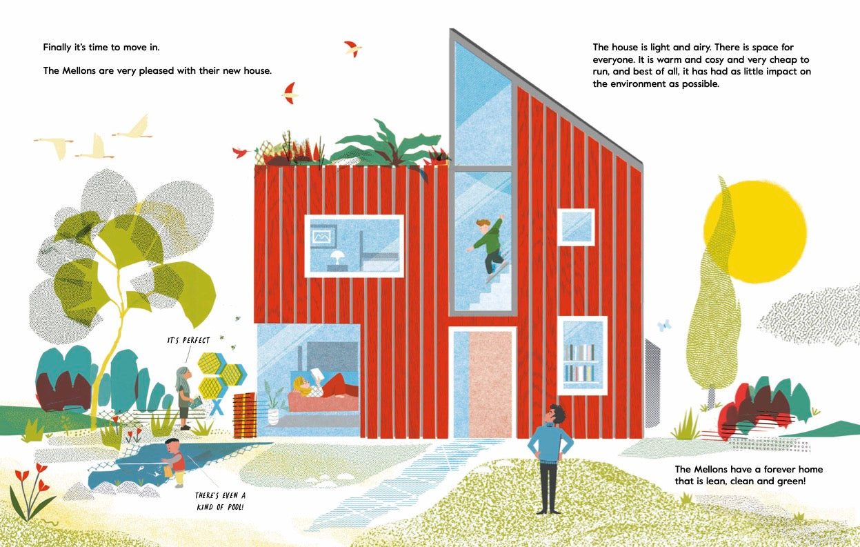 The Mellons Build a House