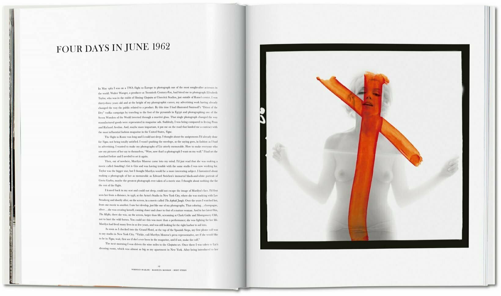 Norman Mailer. Bert Stern. Marilyn Monroe