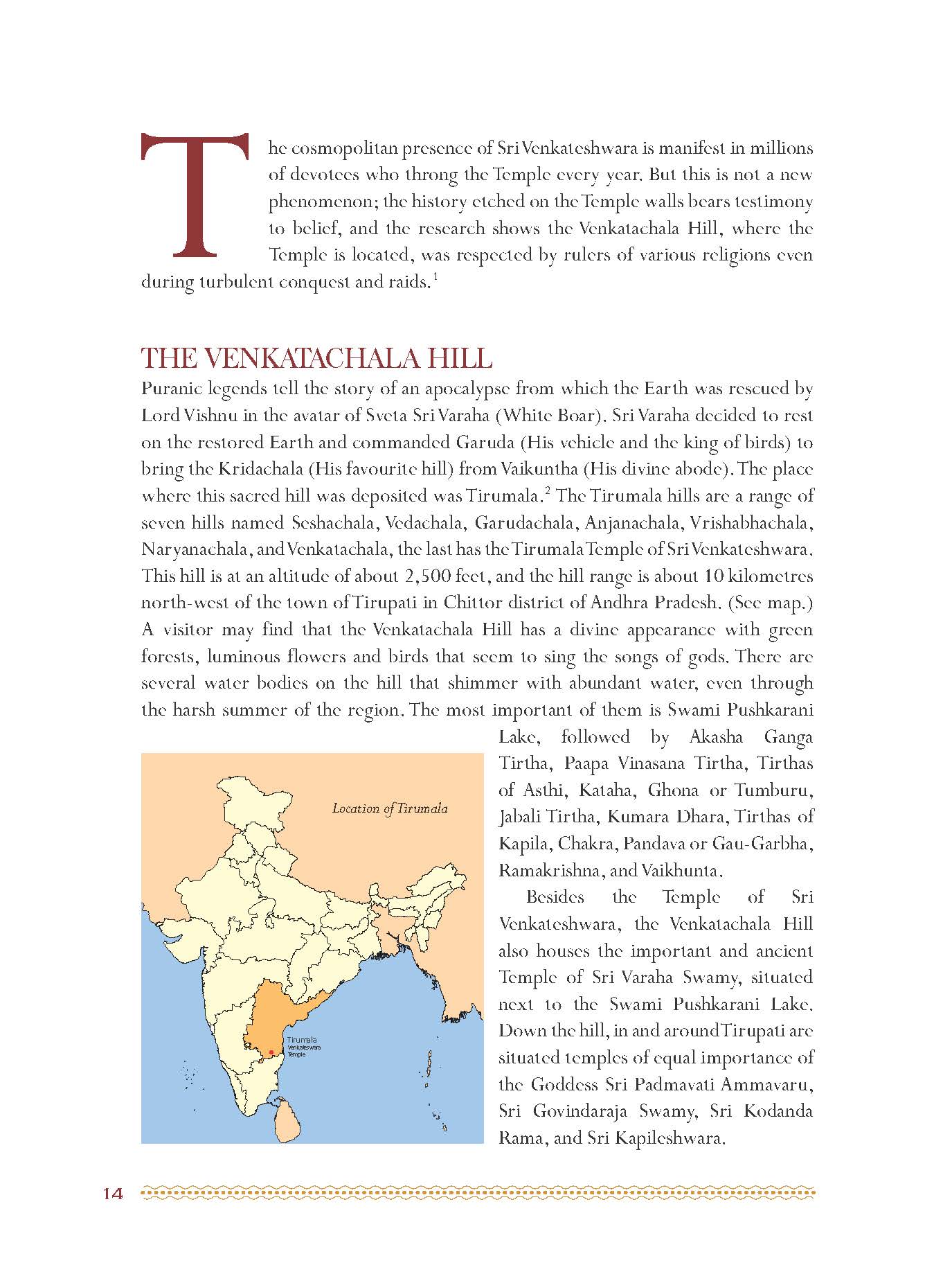 Tirumala: Sacred Foods Of God