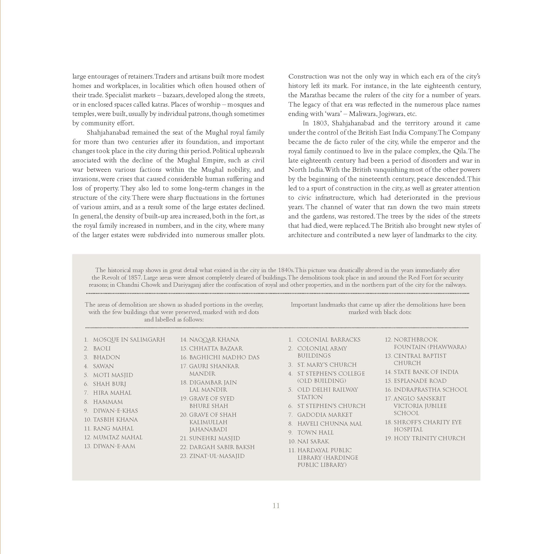 Shahjahanabad : Mapping a Mughal City