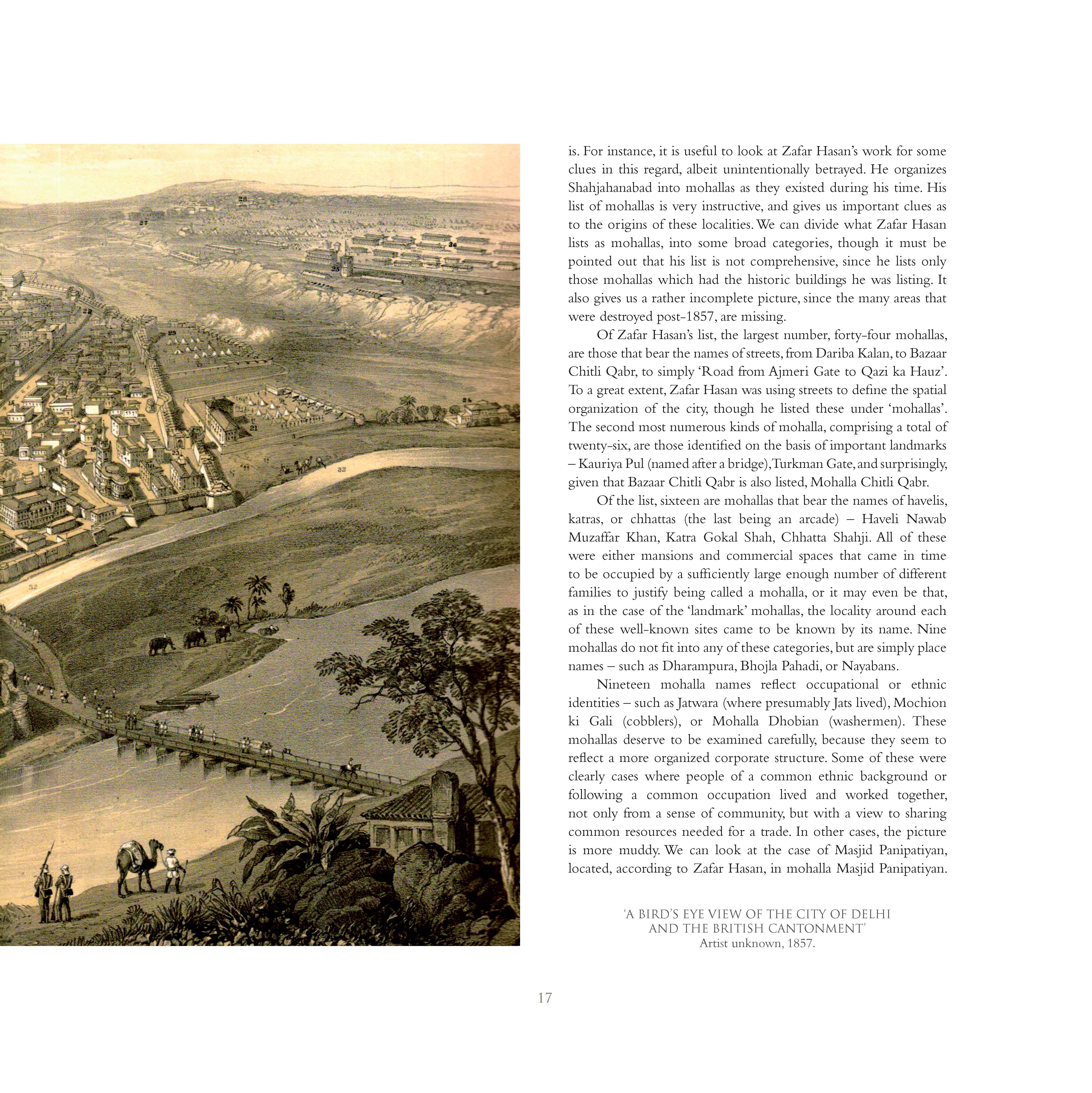 Shahjahanabad : Mapping a Mughal City