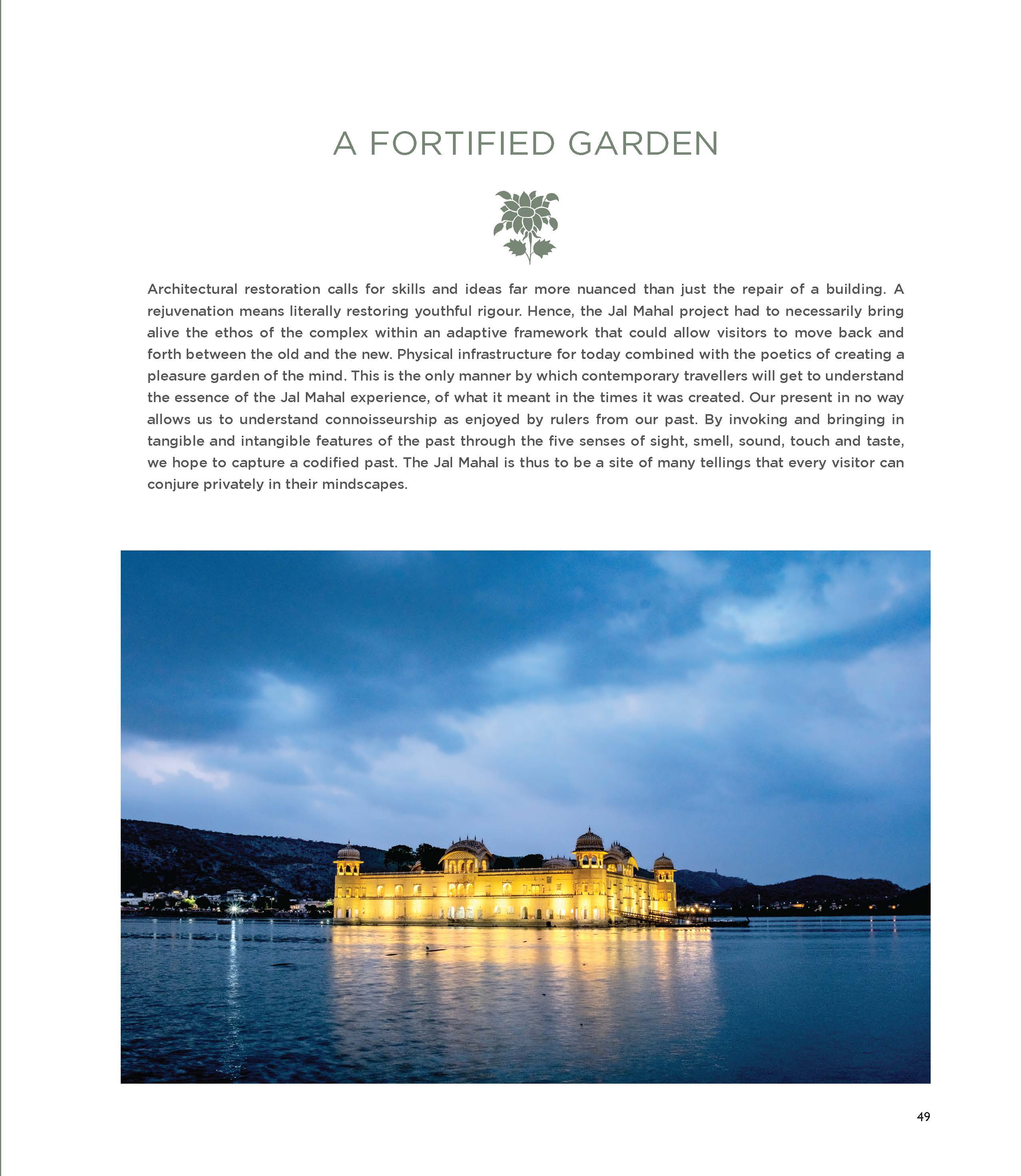 Jal Mahal: Revival of a Pleasure Palace