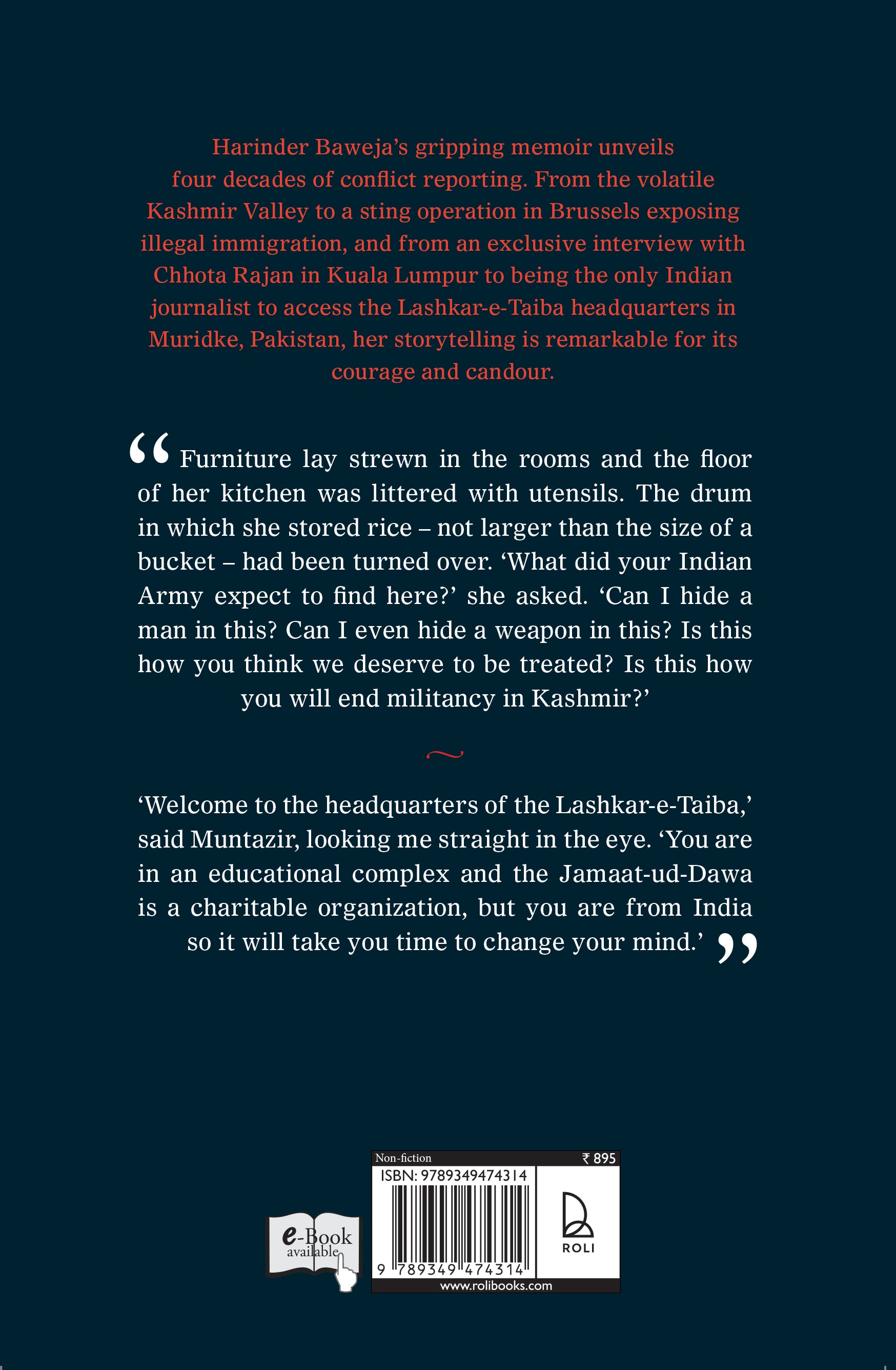 They Will Shoot You, Madam: My life through conflict