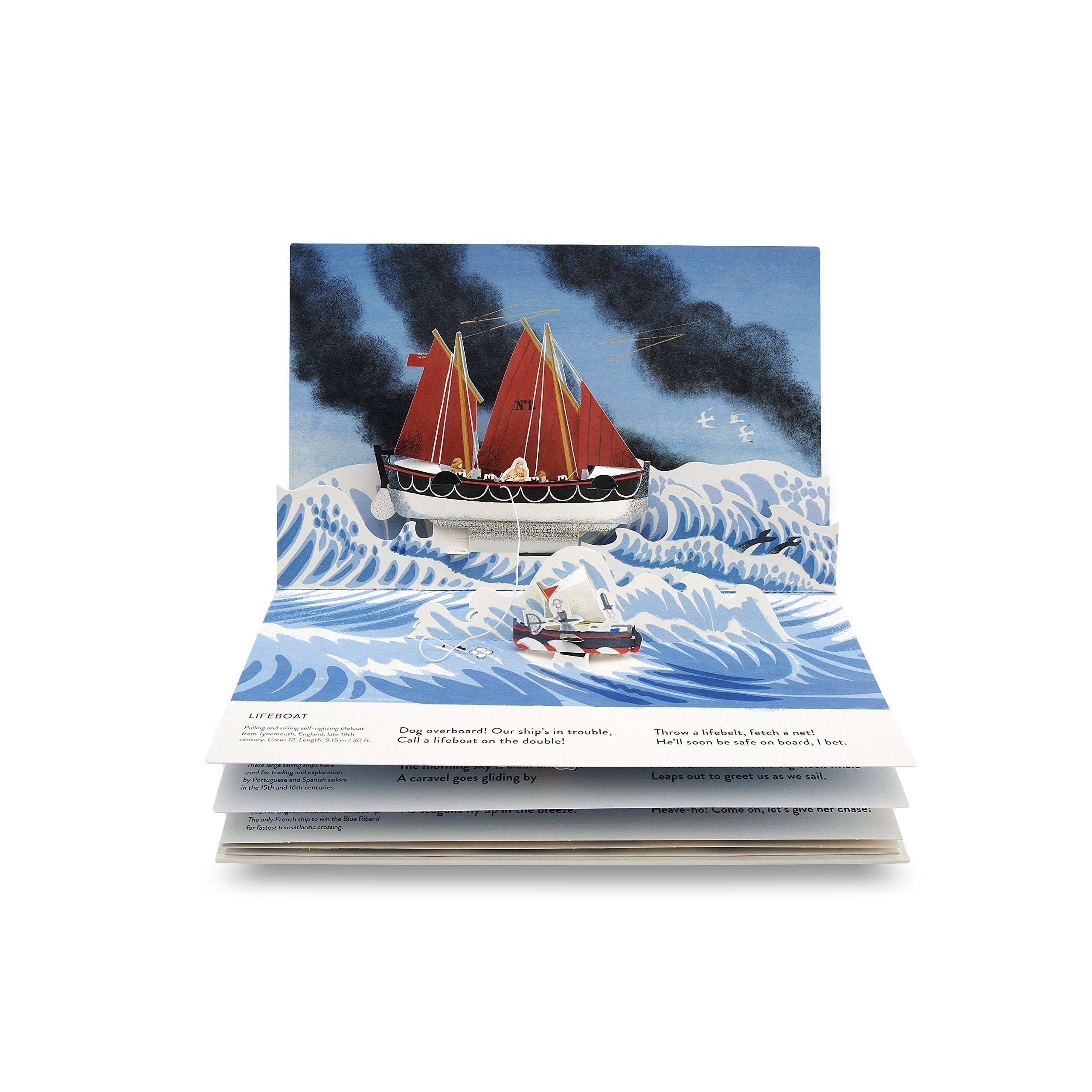 A Sea Voyage: A Pop-Up Story About All Sorts of Boats