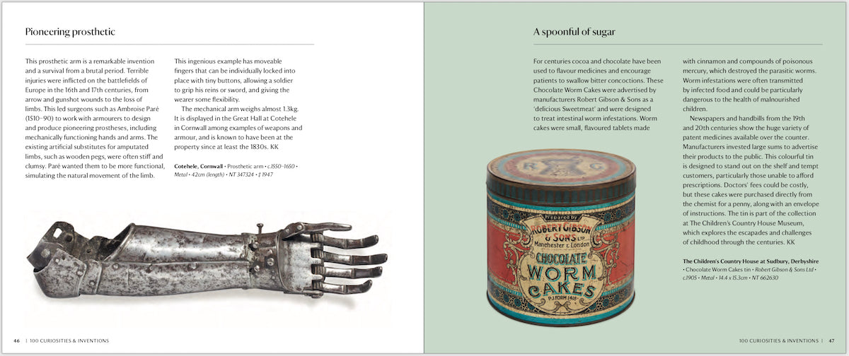 100 Curiosities & Inventions from the Collections of the National Trust