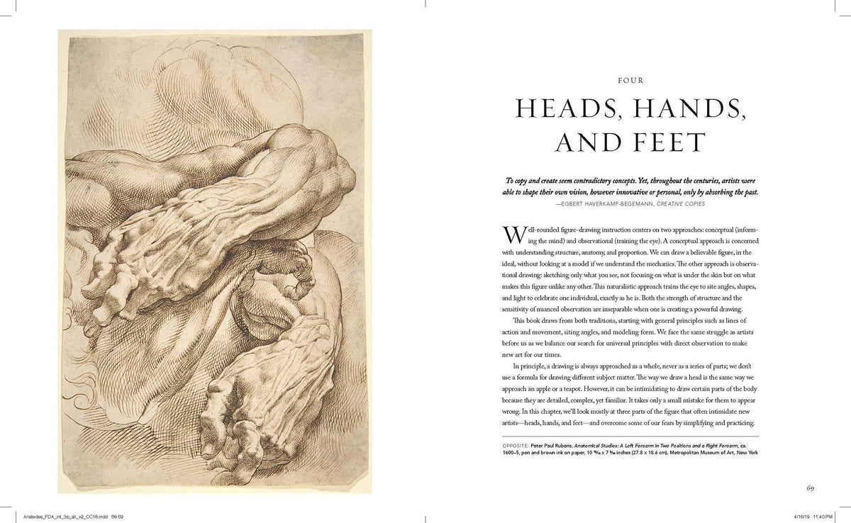 Figure Drawing Atelier An Instructional Sketchbook CMYK Bookstore