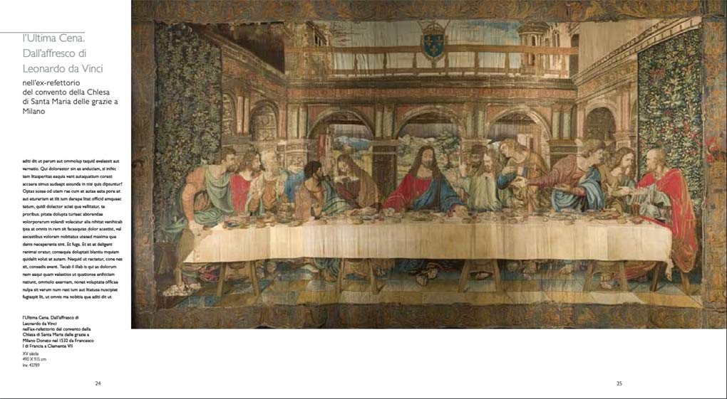 Leonardo da Vinci’s Last Supper for François I
