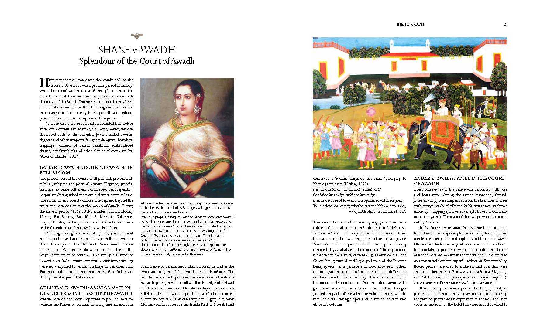 Costumes & Textiles Of Awadh: From The Era Of Nawabs To Modern Times