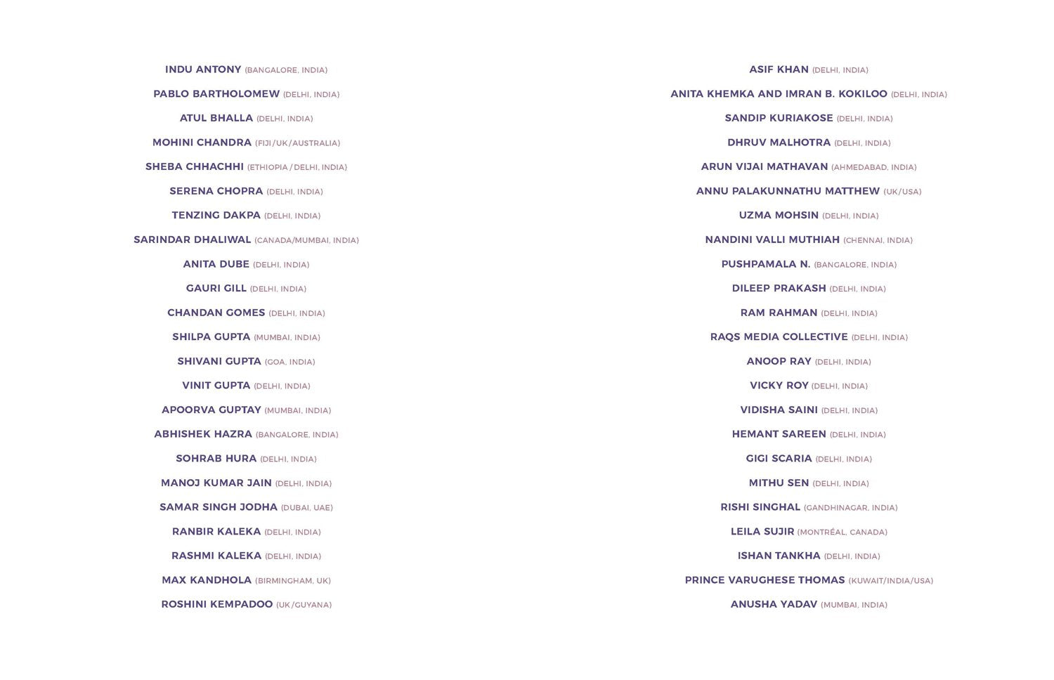 INDIA: Contemporary Photography and New Media Art
